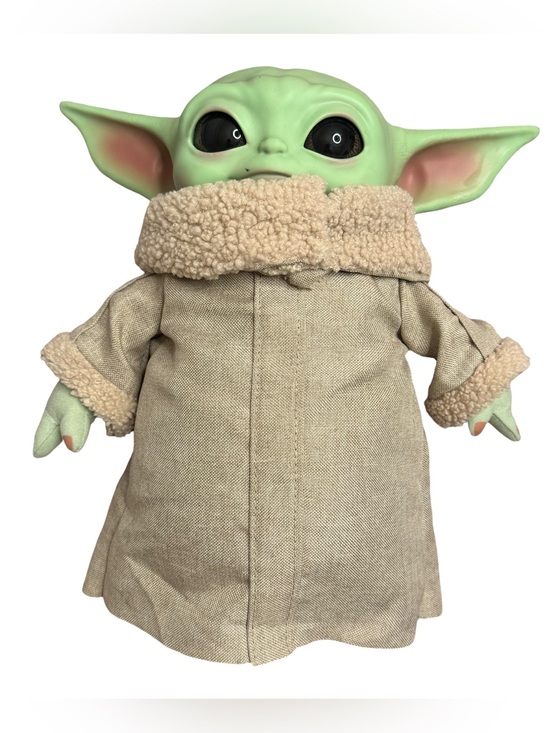 Star Wars Other - Baby Yoda Plush Toy in Green with Tan Coat - Kids Toys